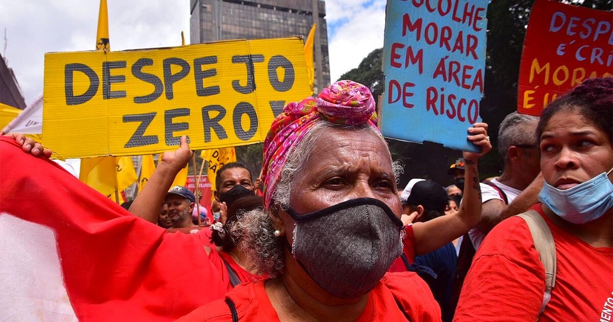 PSOL e movimentos pedem que STF renove prazo de suspensão de despejos, previsto para acabar no próximo dia 30 de junho