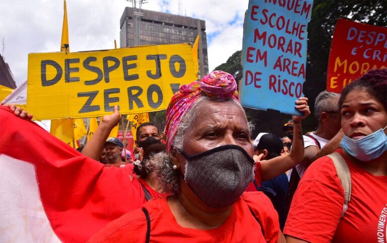 PSOL e movimentos pedem que STF renove prazo de suspensão de despejos, previsto para acabar no próximo dia 30 de junho
