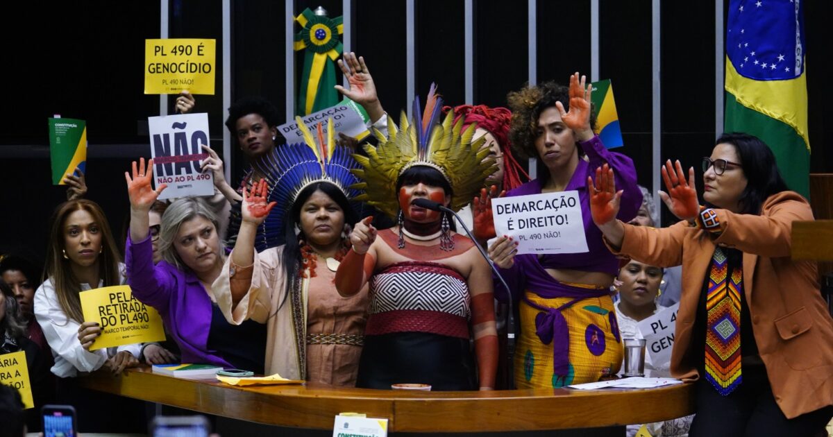 PSOL e Rede pedem para Pacheco suspender tramitação do marco temporal