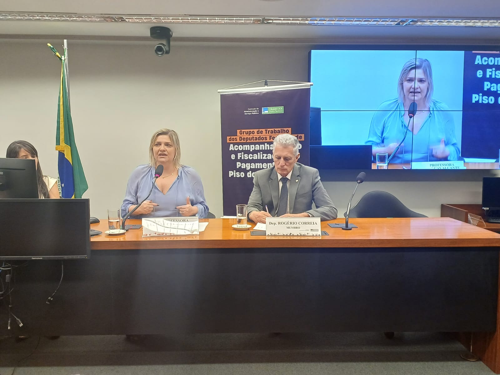Luciene Cavalcante instala Grupo de Trabalho de acompanhamento e fiscalização do pagamento do piso do Magistério em nível nacional