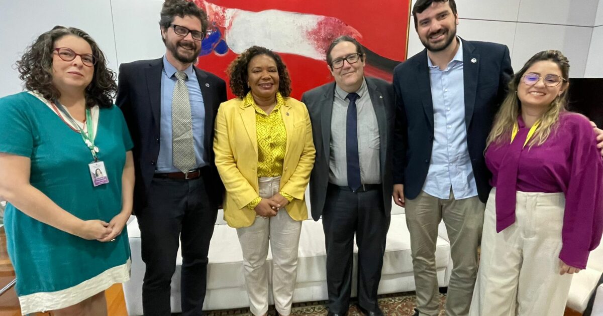 Tarcísio Motta se reúne com ministra Margareth Menezes para tratar do Marco Regulatório do Fomento à Cultura