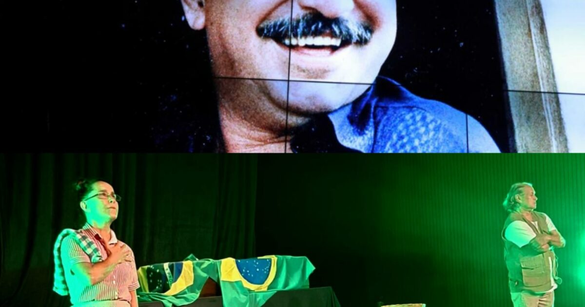 Na Câmara, Lucélia Santos encena vida de Chico Mendes