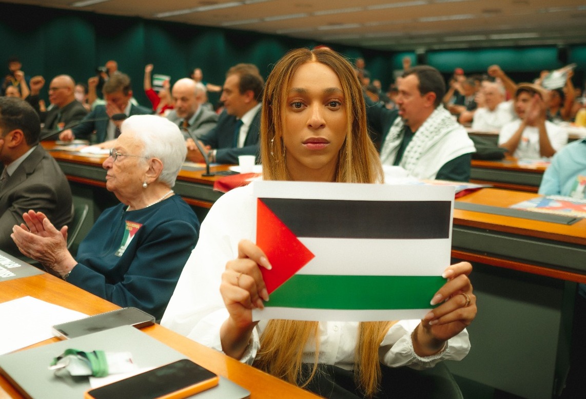Erika Hilton propõe ao Parlamento do Mercosul suspensão de acordos com Israel  até cessar-fogo