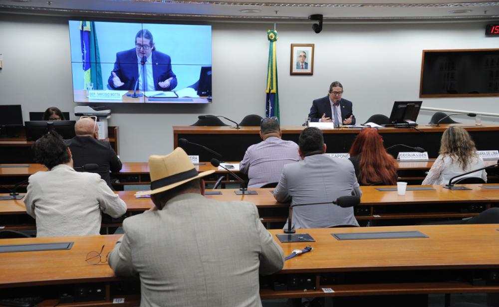 Tarcísio Motta realiza audiência pública na Câmara em defesa dos trabalhadores técnicos da cultura