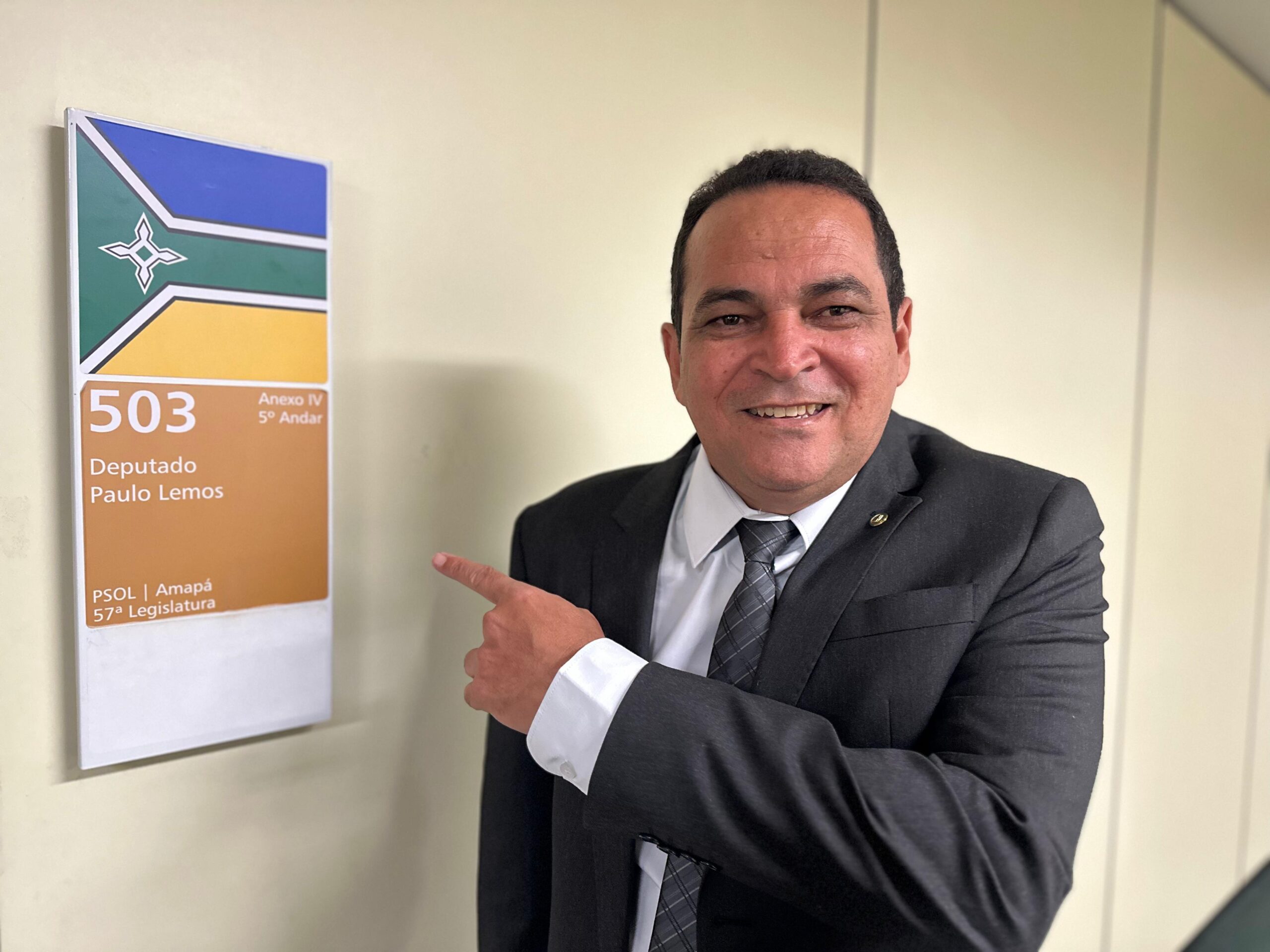 Paulo Lemos chega à Câmara Federal para defender a Amazônia, a justiça fiscal e os direitos sociais