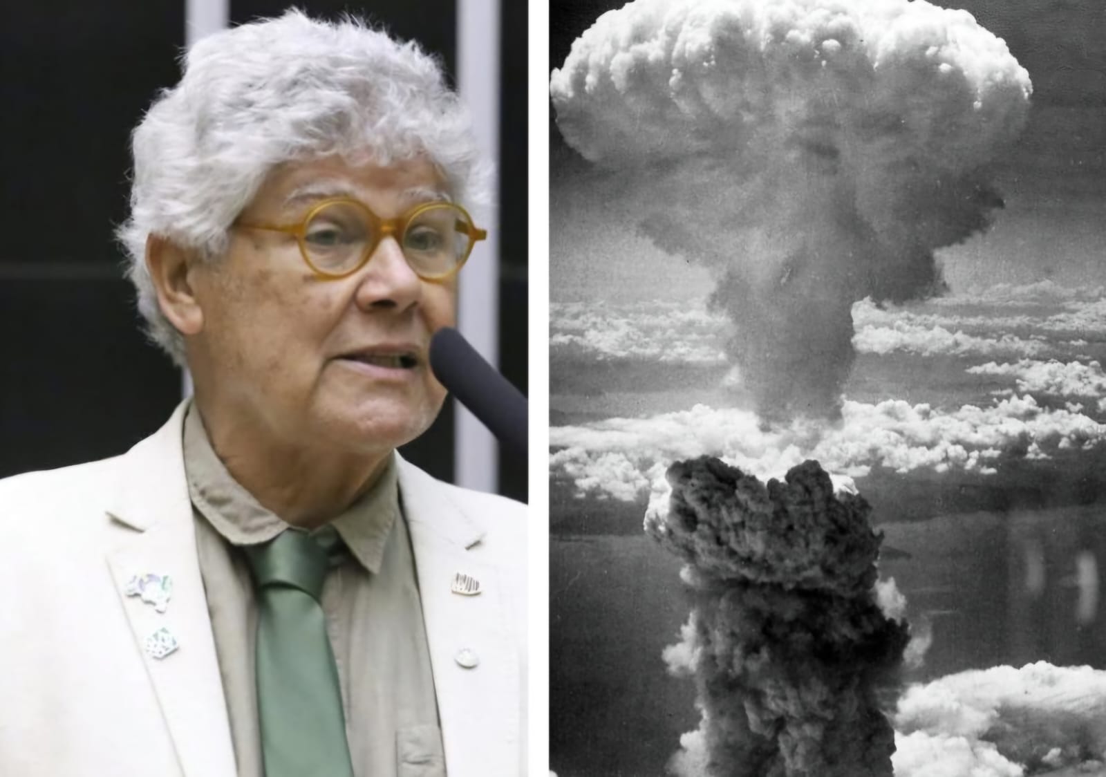 Jamais esqueçamos da antirrosa atômica! – Por Chico Alencar