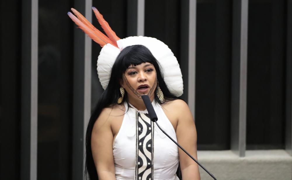 Deputada Célia Xakriabá lança campanha internacional “Sem Mulher Não Tem Clima” na Colômbia