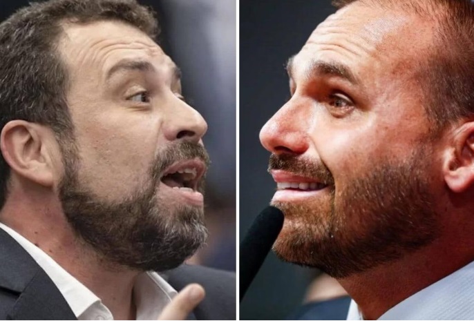 Ação de Boulos leva Polícia Federal a abrir processo disciplinar contra Eduardo Bolsonaro por atuação nos EUA