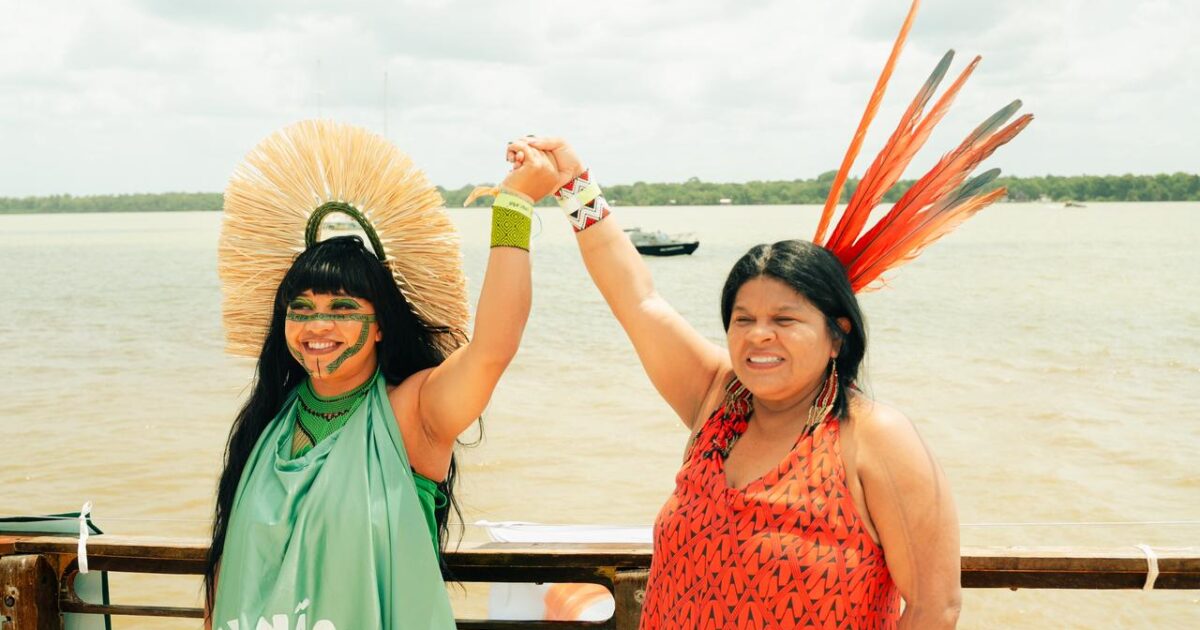 Célia Xakriabá leva voz das mulheres indígenas à marcha por justiça climática na COP30