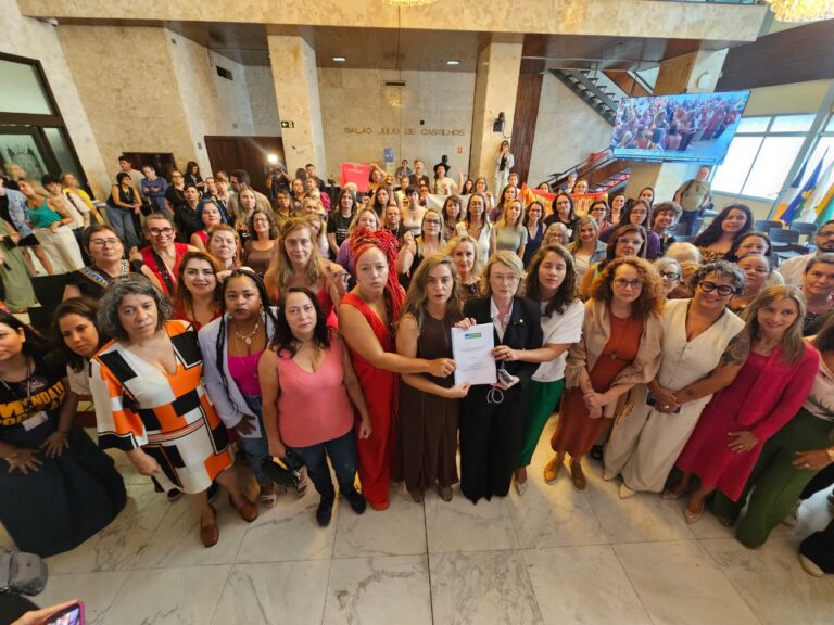 Fernanda Melchionna realiza apresentação do relatório da Comissão Externa criada para acompanhar os feminicídios no RS