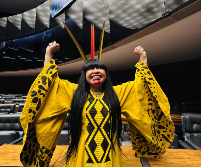 Câmara aprova projeto “Sem Mulher Não Tem Clima”, de autoria da deputada Célia Xakriabá