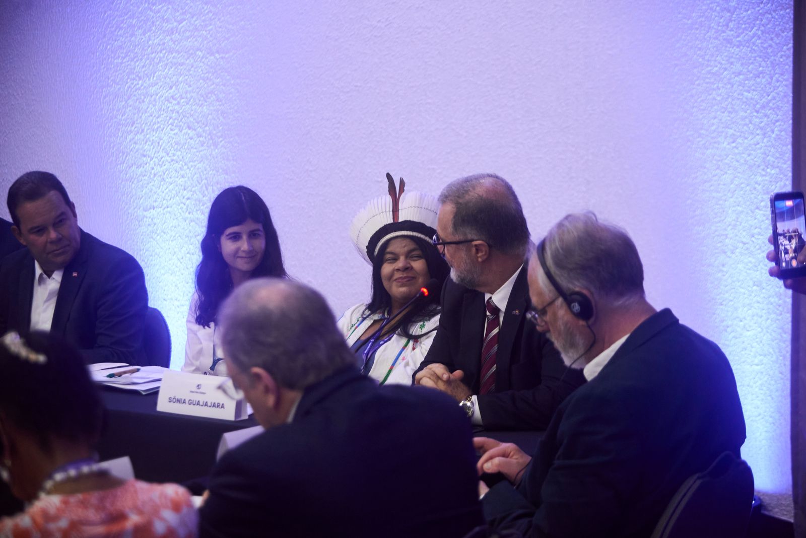 Sônia Guajajara fala sobre desafios das políticas climáticas no Fórum Internacional Global Policy Dialogue