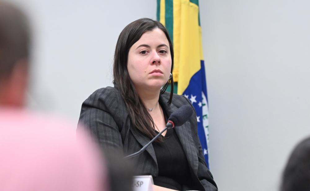 Sâmia aciona TCU e Senado para investigar uso de verba pública por Flávio Bolsonaro em visita a Daniel Vorcaro